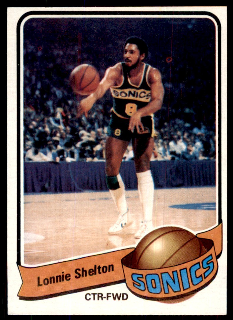 1979-80 TOPPS* LONNIE SHELTON SEATTLE SUPERSONICS #83 (T100)