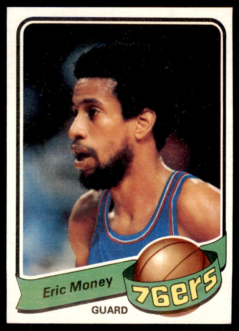 1979-80 TOPPS; ERIC MONEY PHILADELPHIA 76ERS #89 (T108)