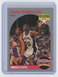 1990-91 NBA Hoops David Robinson Rookie Basketball Card San Antonio Spurs #270