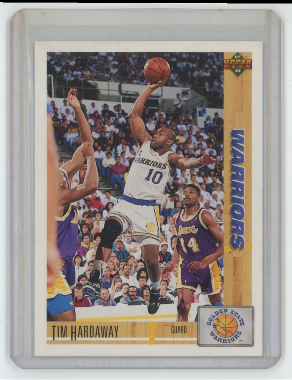 1991-92 Upper Deck Tim Hardaway Basketball Card #243