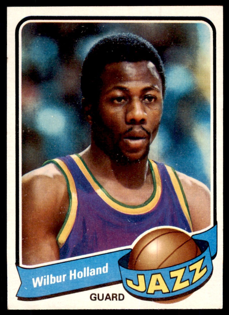 1979-80 TOPPS; WILBUR HOLLAND UTAH JAZZ #99 (T105)