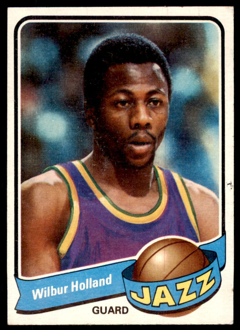 1979-80 TOPPS; WILBUR HOLLAND UTAH JAZZ #99 (T109)