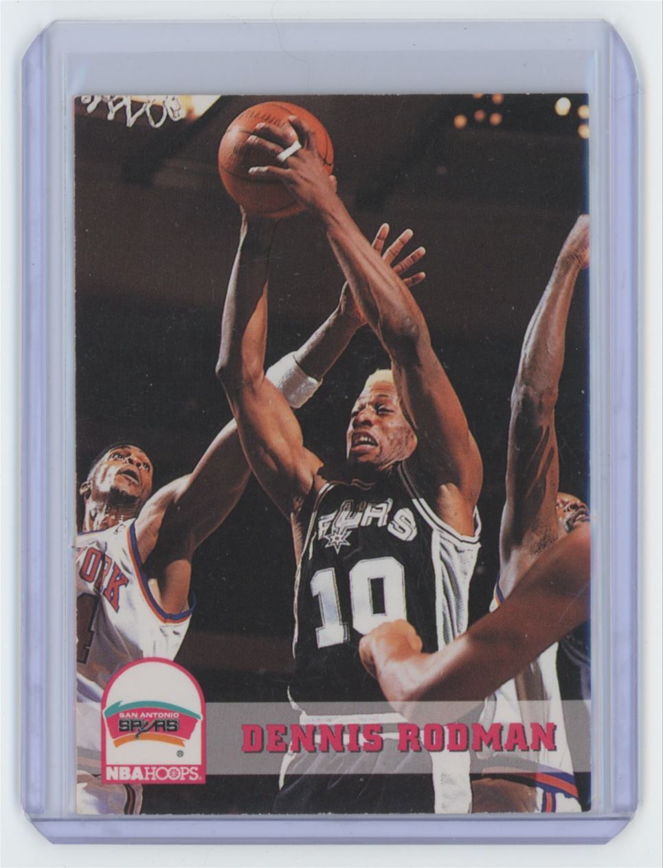1993-94 Hoops Dennis Rodman Basketball Card San Antonio Spurs #405