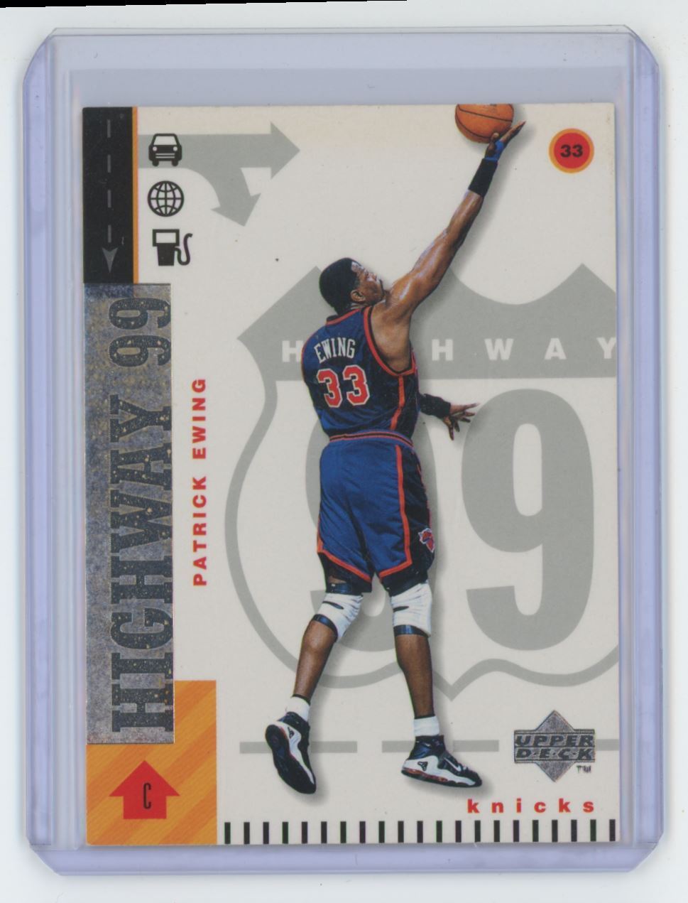 1998-99 Upper Deck Patrick Ewing Basketball Card New York Knicks #307
