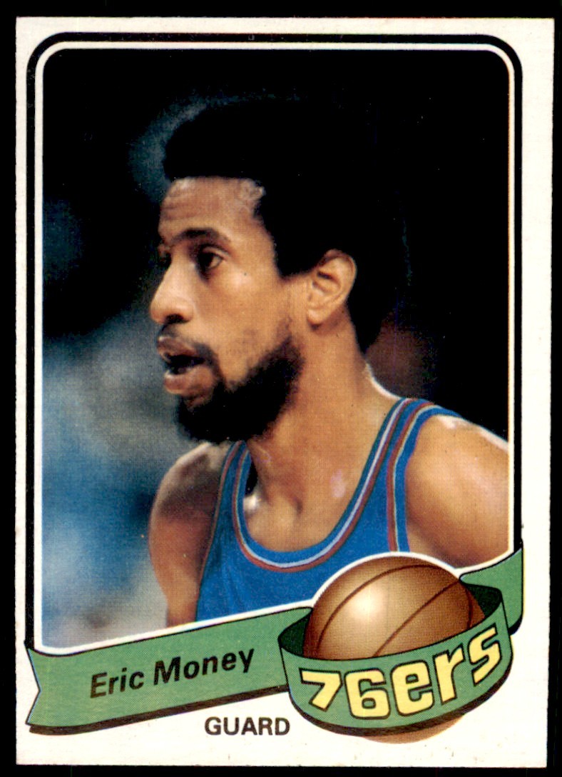 1979-80 TOPPS; ERIC MONEY PHILADELPHIA 76ERS #89 (T105)