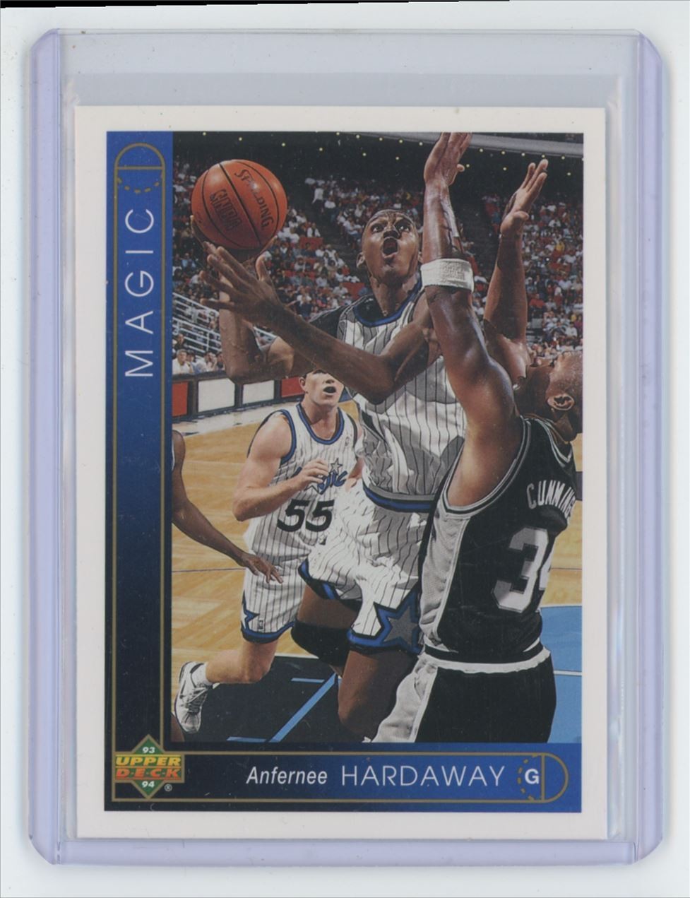 1993-94 Upper Deck Anfernee Hardaway Rookie Basketball Card Orlando Magic #382E