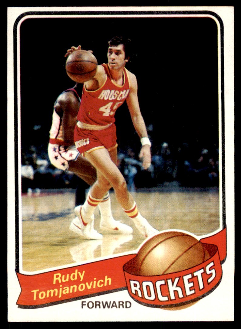 1979-80 TOPPS RUDY TOMJANOVICH HOUSTON ROCKETS #41 (T119)