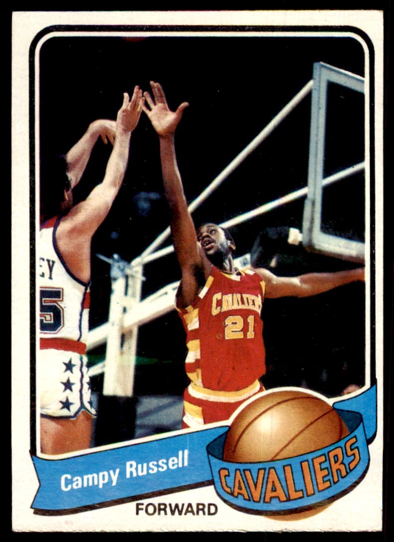 1979-80 TOPPS CAMPY RUSSELL. CLEVELAND CAVALIERS #56 (T100)