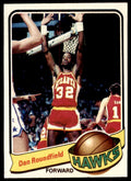 1979-80 TOPPS DAN ROUNDFIELD ATLANTA HAWKS #43 (T104)
