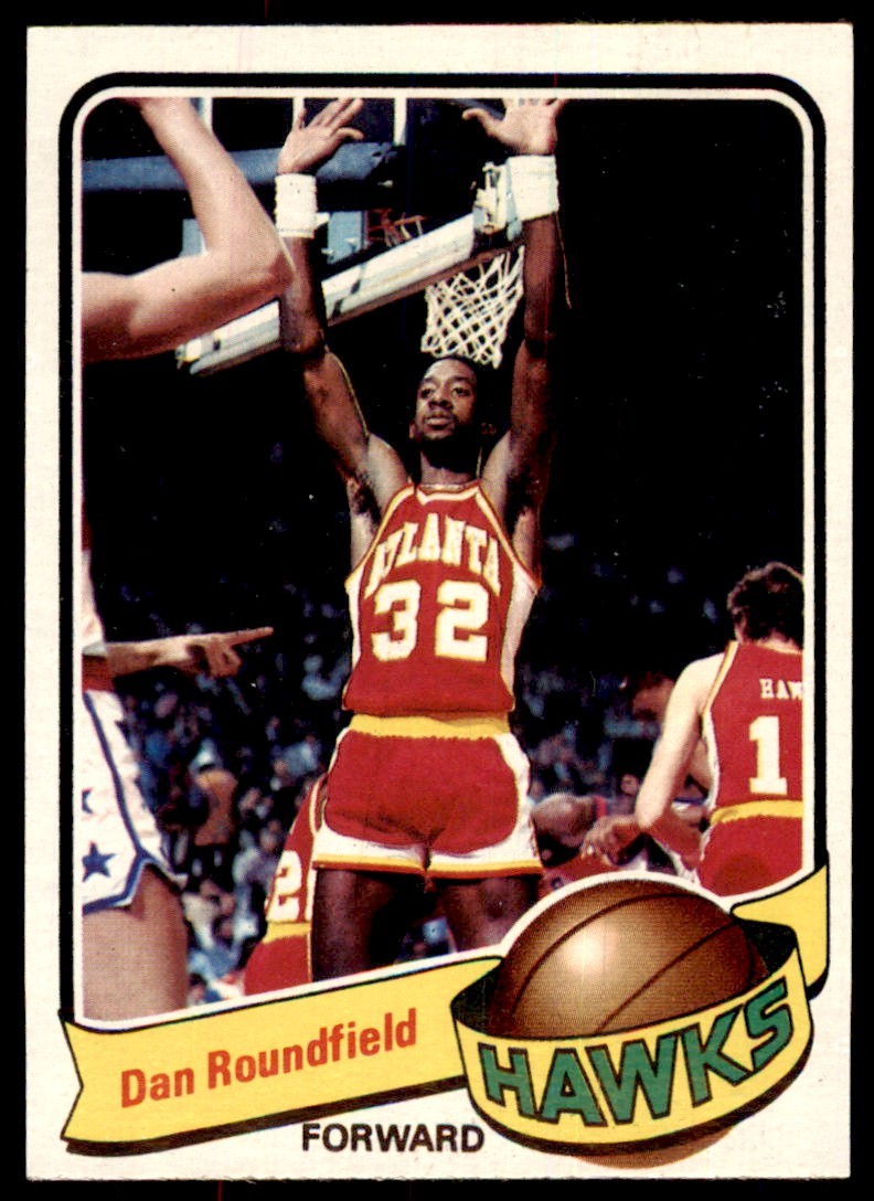 1979-80 TOPPS DAN ROUNDFIELD ATLANTA HAWKS #43 (T125)