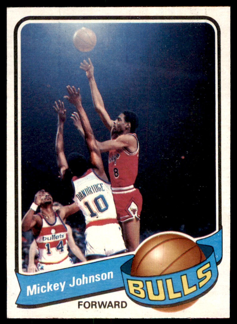 1979-80 TOPPS MICKEY JOHNSON CHICAGO BULLS #59 (T104)