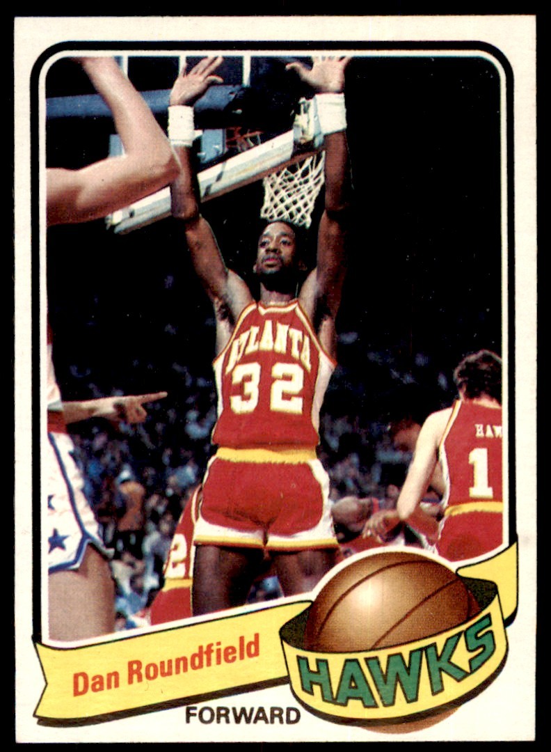 1979-80 TOPPS DAN ROUNDFIELD ATLANTA HAWKS #43 (T139)