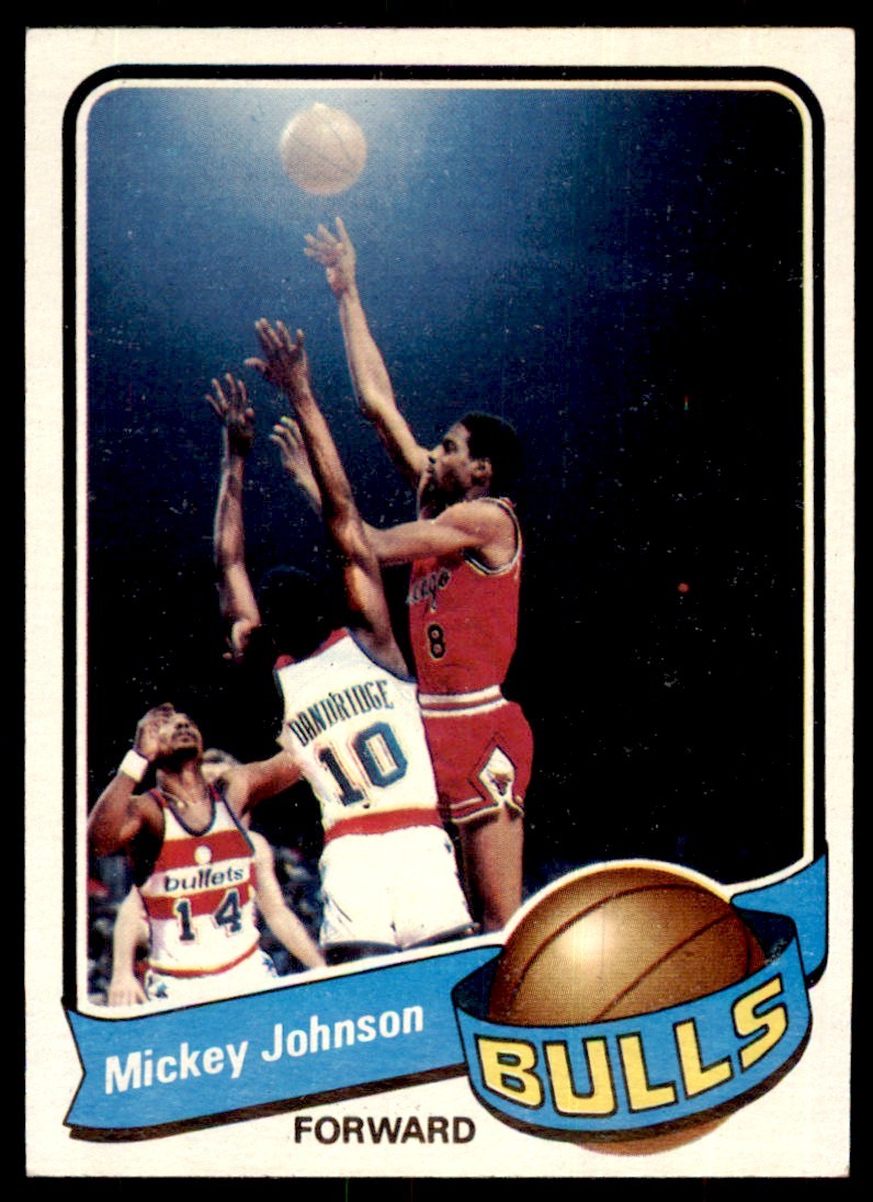 1979-80 TOPPS MICKEY JOHNSON CHICAGO BULLS #59 (T106)