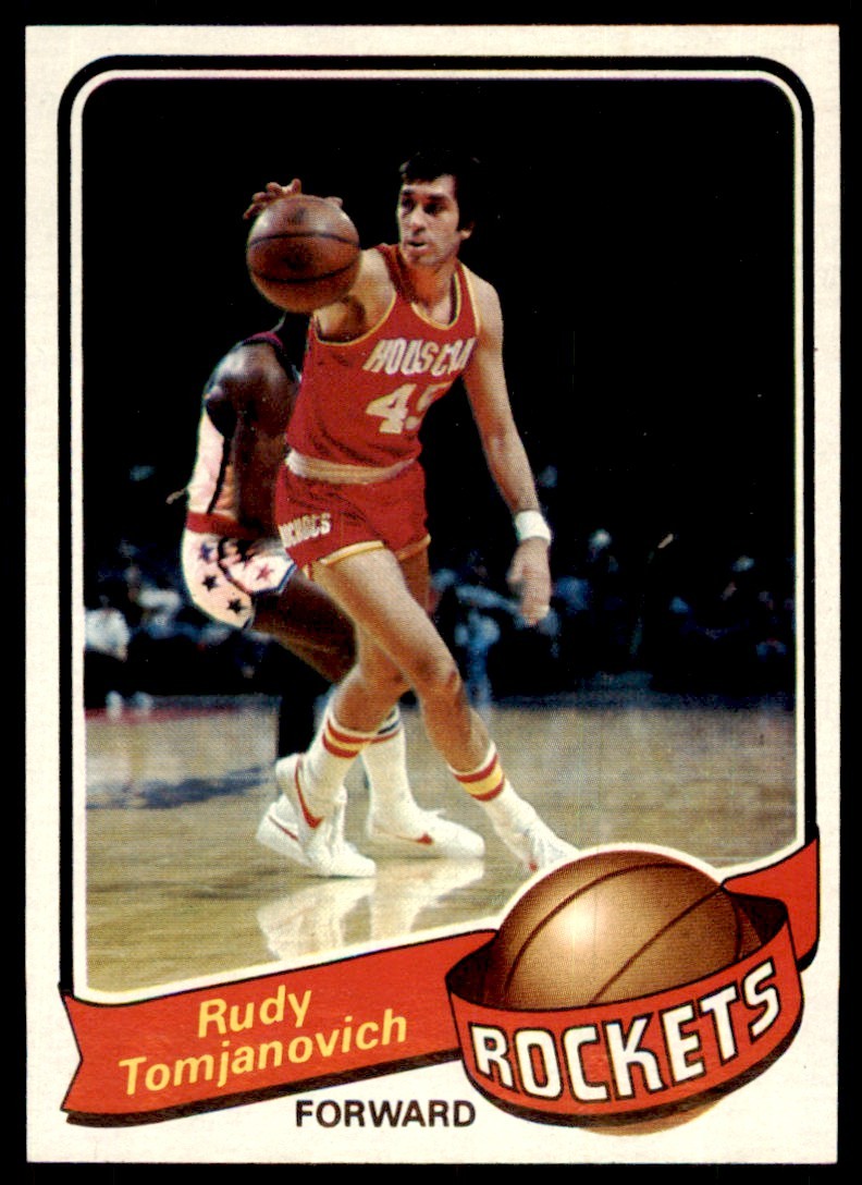 1979-80 TOPPS RUDY TOMJANOVICH HOUSTON ROCKETS #41 (T107)