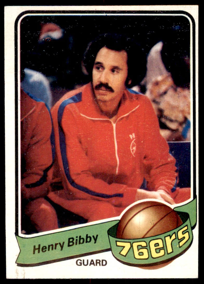 1979-80 TOPPS HENRY BIBBY PHILADELPHIA 76ERS #3 (T103)