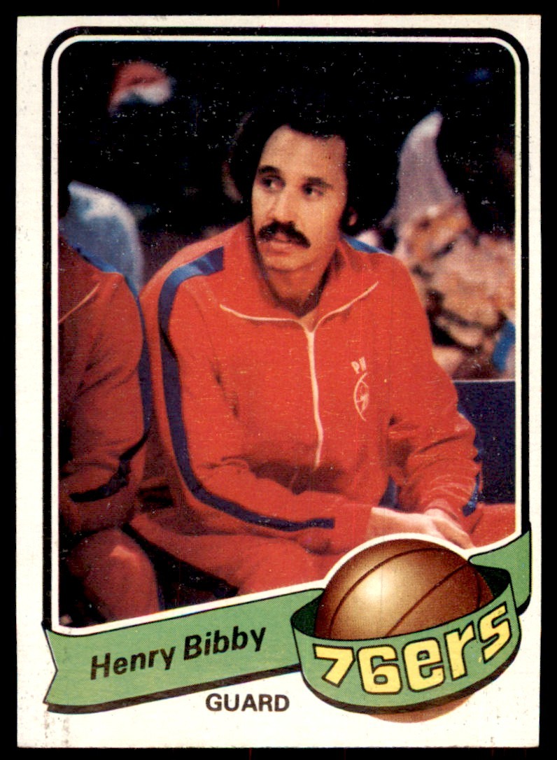 1979-80 TOPPS HENRY BIBBY PHILADELPHIA 76ERS #3 (T105)