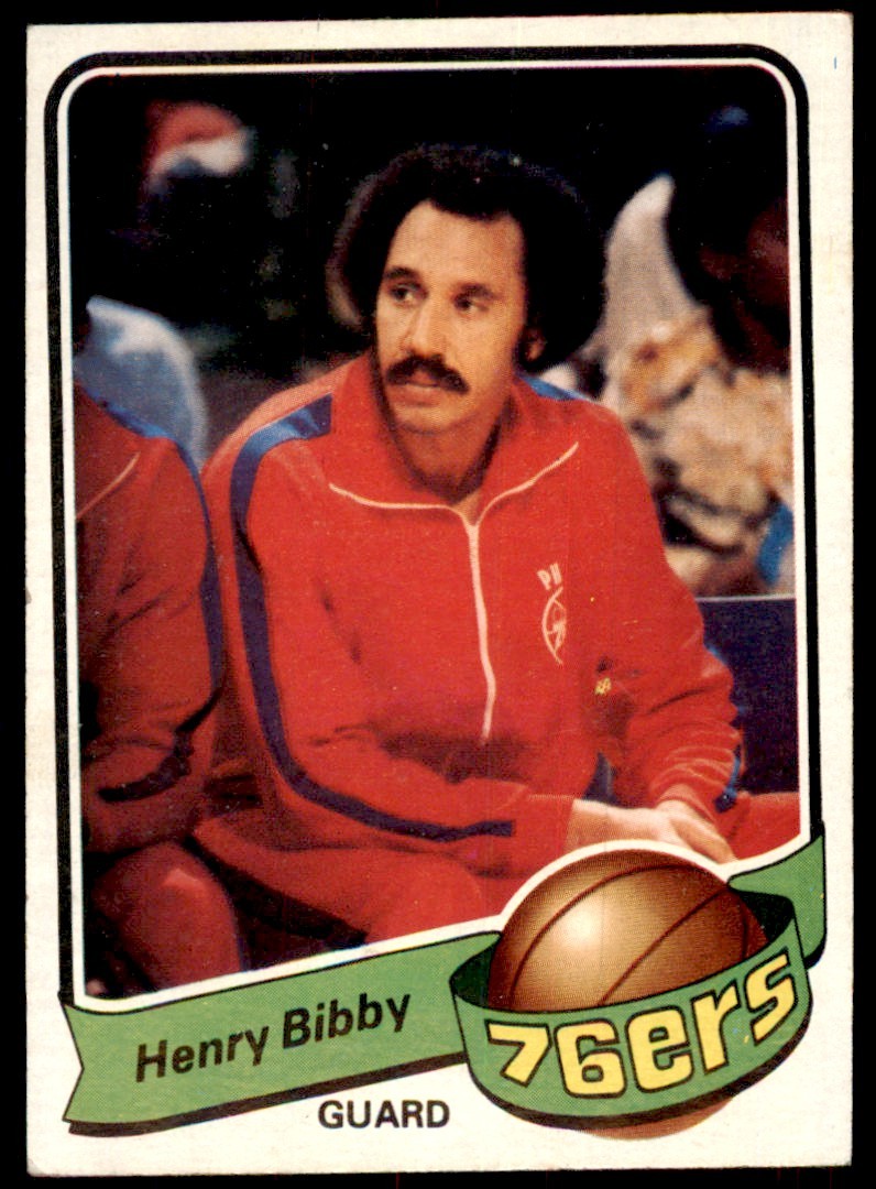1979-80 TOPPS HENRY BIBBY PHILADELPHIA 76ERS #3 (T108)