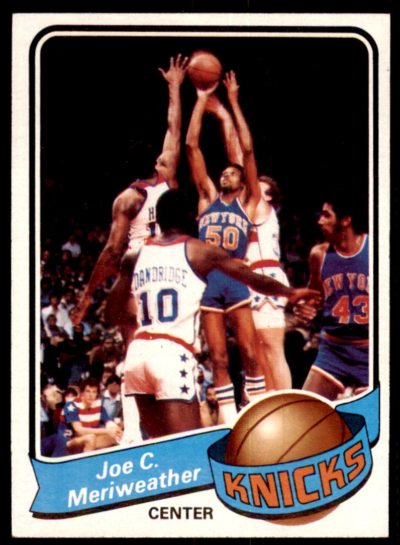 1979-80 TOPPS JOE MERIWEATHER NEW YORK KNICKS #69 (T100)