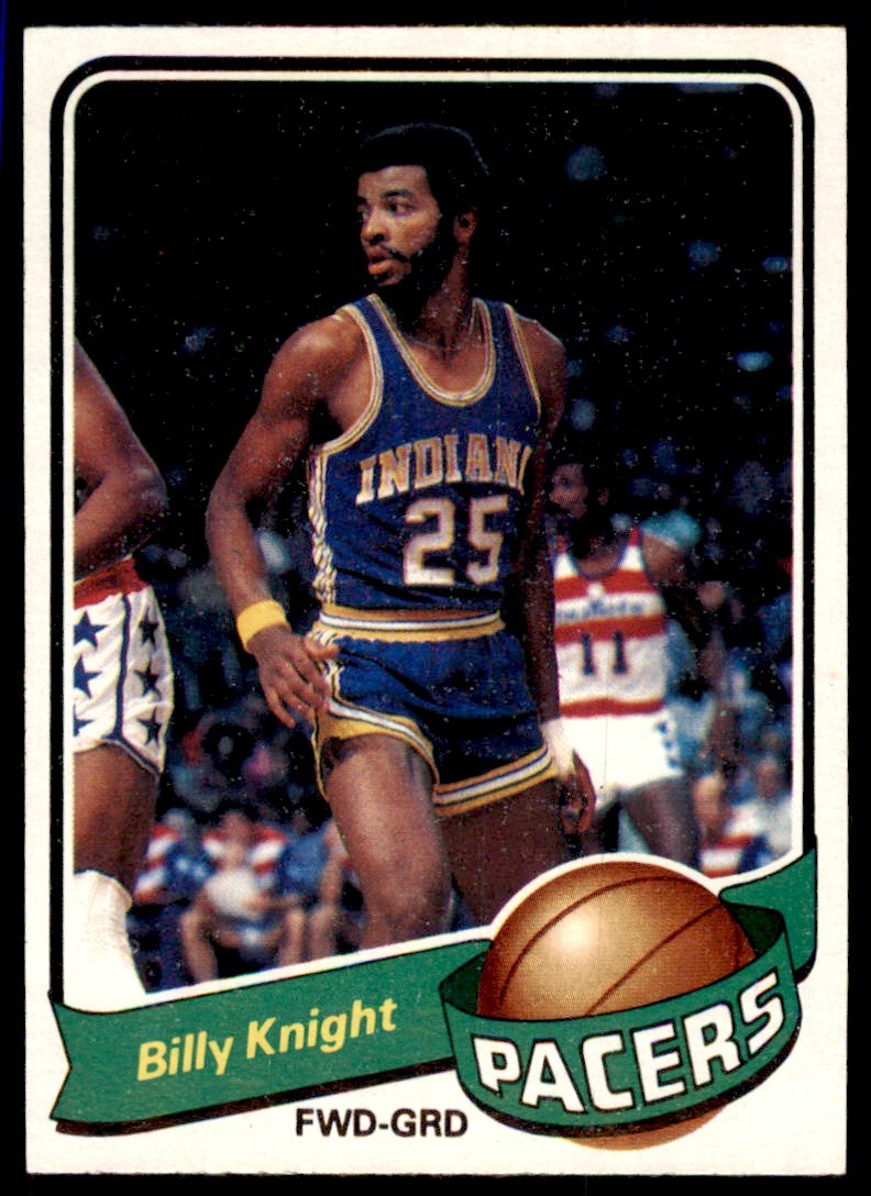 1979-80 TOPPS BILLY KNIGHT INDIANA PACERS #51 (T104)