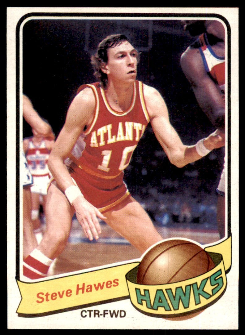 1979-80 TOPPS. STEVE HAWES ATLANTA HAWKS #78 (T101)