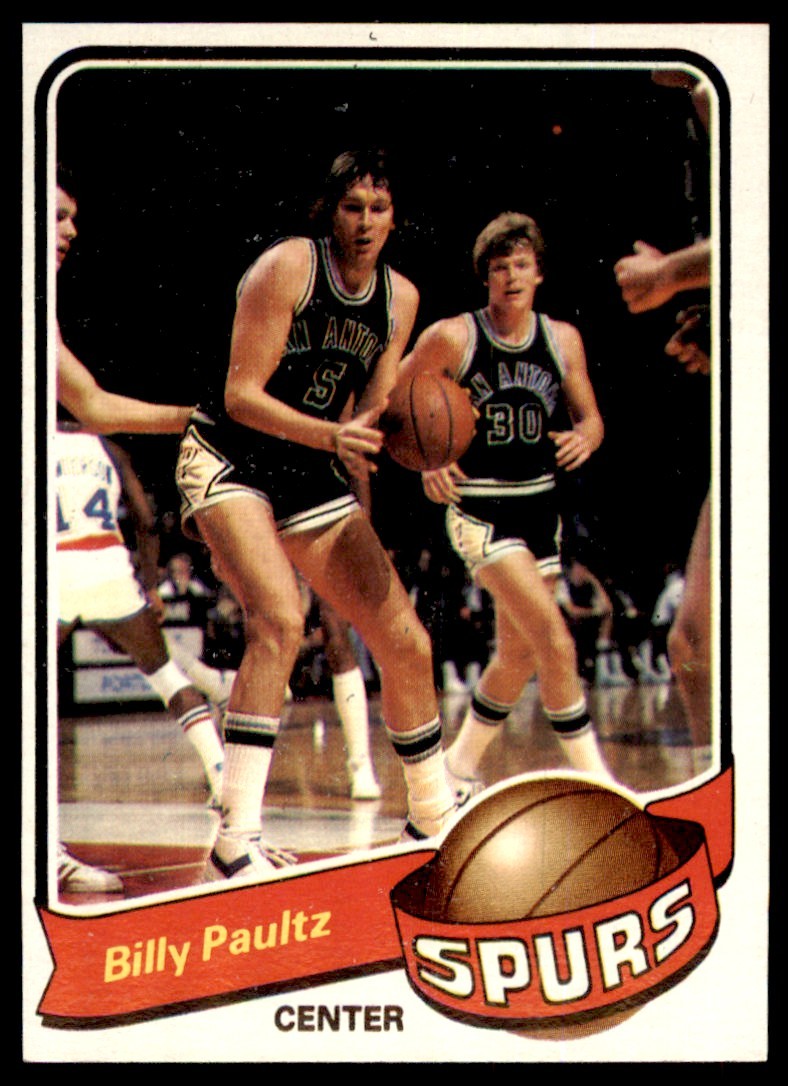 1979-80 TOPPS BILLY PAULTZ SAN ANTONIO SPURS #22 (T105)