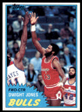 1981-82 TOPPS DWIGHT JONES CHICAGO BULLS. #MW68