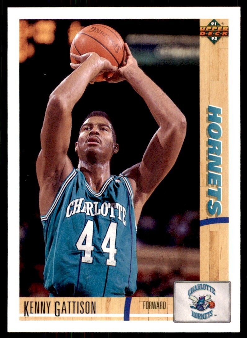 1991-92 Upper Deck Kenny Gattison Basketball Cards #329