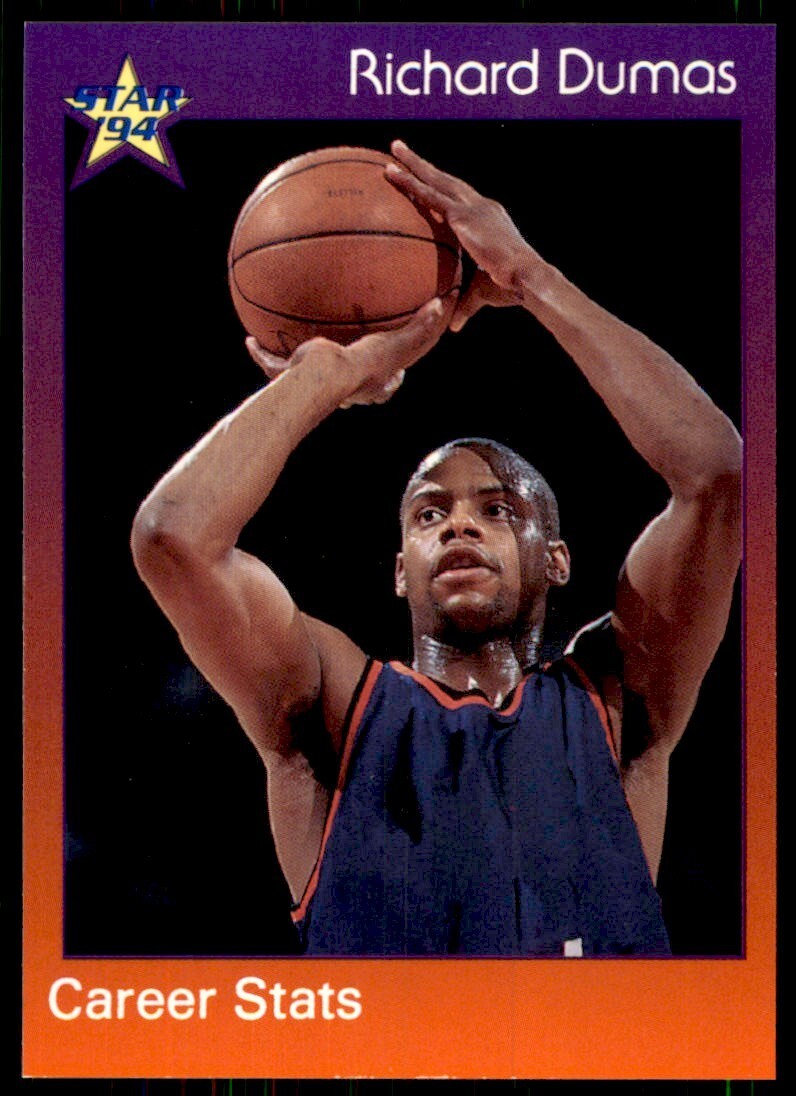 1994-95 Star Richard Dumas Basketball Cards #16