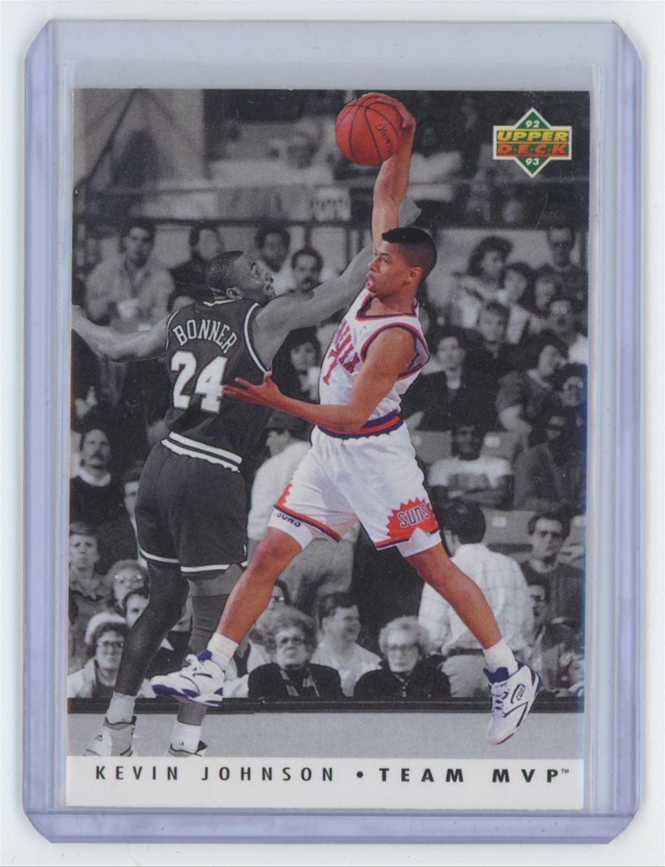 1992-93 Upper Deck Team MVPs Kevin Johnson Basketball Card Phoenix Suns #TM22