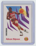 1991-92 SkyBox Hakeem Olajuwon Basketball Card Houston Rockets #105