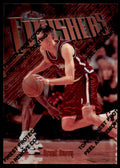 1997-98 FINEST WITH COATING BRENT BARRY LOS ANGELES CLIPPERS #41
