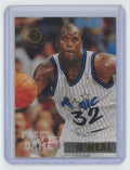 1995-96 Stadium Club Shaquille O'Neal Basketball Card Orlando Magic #355