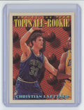 1993-94 Topps Christian Laettner Basketball Card Minnesota Timberwolves #178