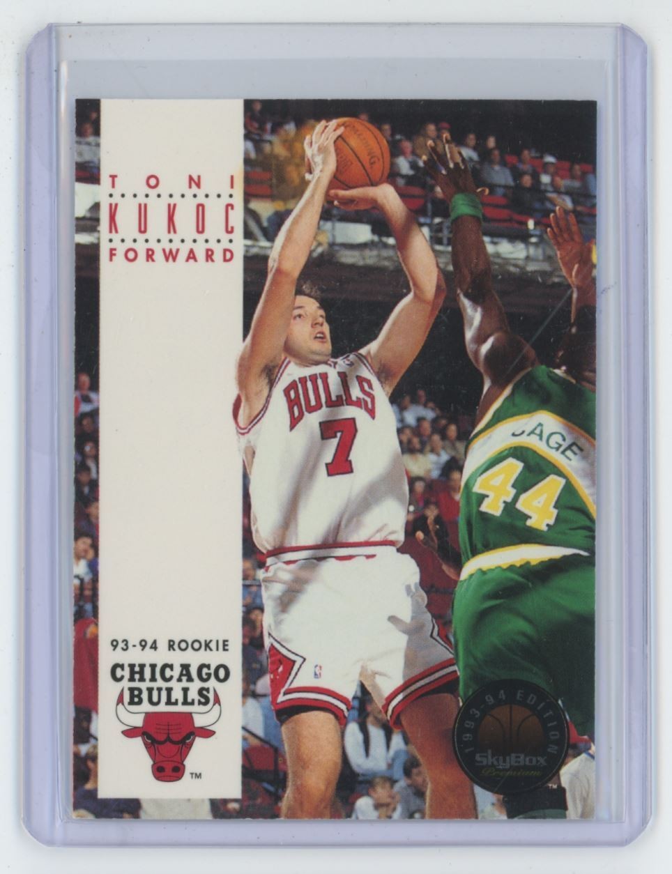 1993-94 SkyBox Rookie Toni Kukoc Basketball Card #207