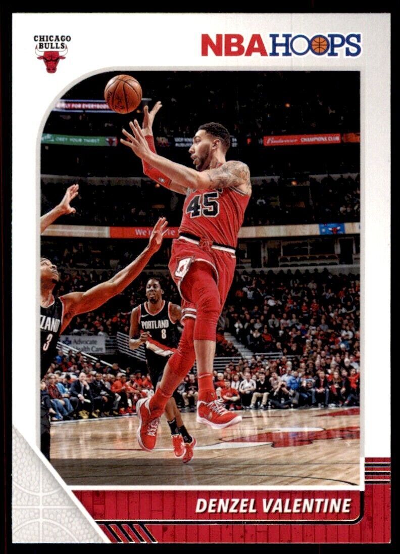 2019-20 NBA HOOPS* DENZEL VALENTINE. CHICAGO BULLS #30