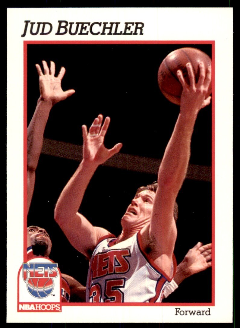 1991-92 NBA Hoops Jud Buechler Basketball Cards #133