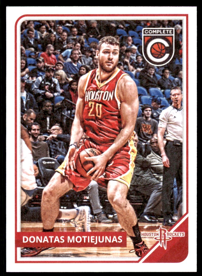 2015-16 Panini Complete Donatas Motiejunas Houston Rockets #57