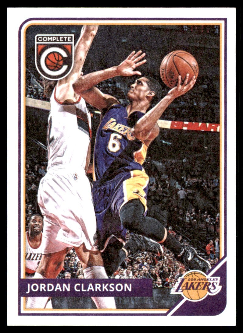 2015-16 Panini Complete Jordan Clarkson 100 Los Angeles Lakers #107
