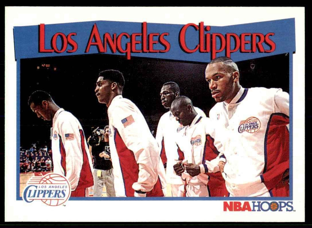 1991-92 Hoops Los Angeles Clippers Los Angeles Clippers #285