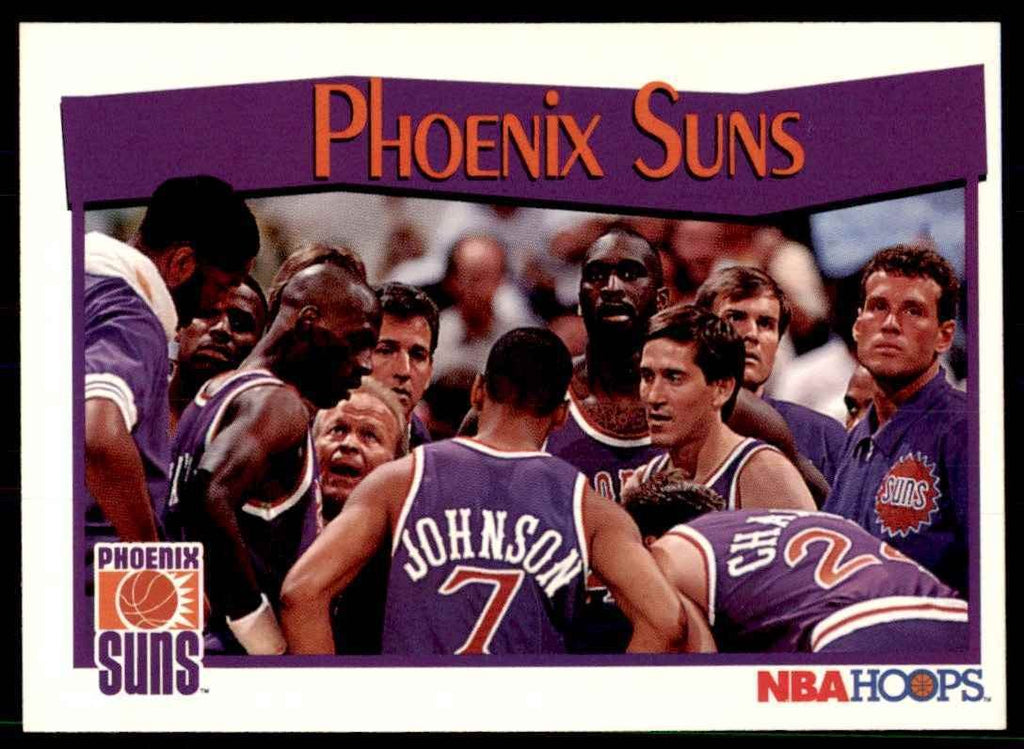 1991-92 Hoops Phoenix Suns Phoenix Suns #294