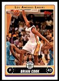 2006-07 Topps Brian Cook Los Angeles Lakers #128