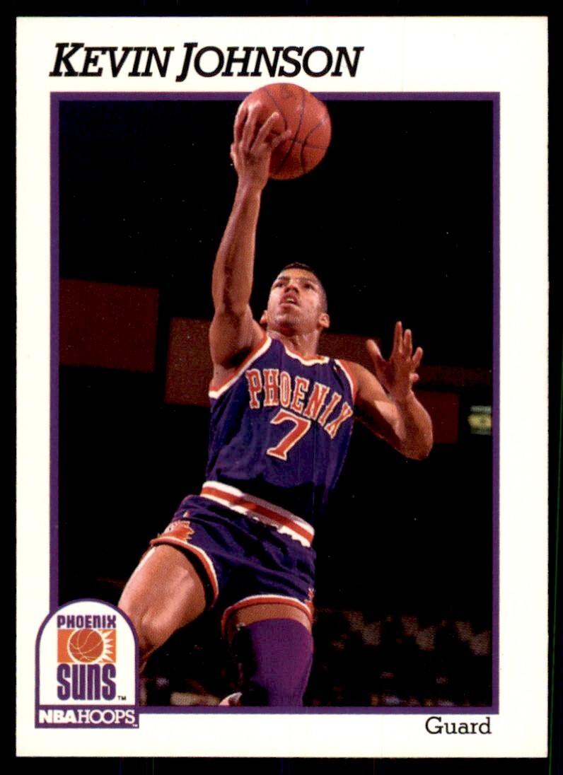 1991-92 Hoops Kevin Johnson Phoenix Suns #165