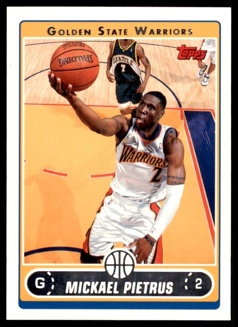 2006-07 Topps Mickael Pietrus Golden State Warriors #109