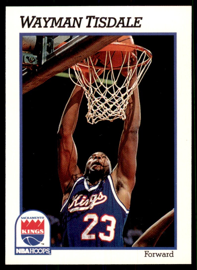 1991-92 Hoops Wayman Tisdale Sacramento Kings #187