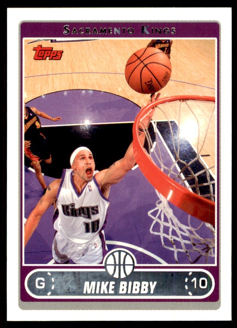 2006-07 Topps Mike Bibby Sacramento Kings #16