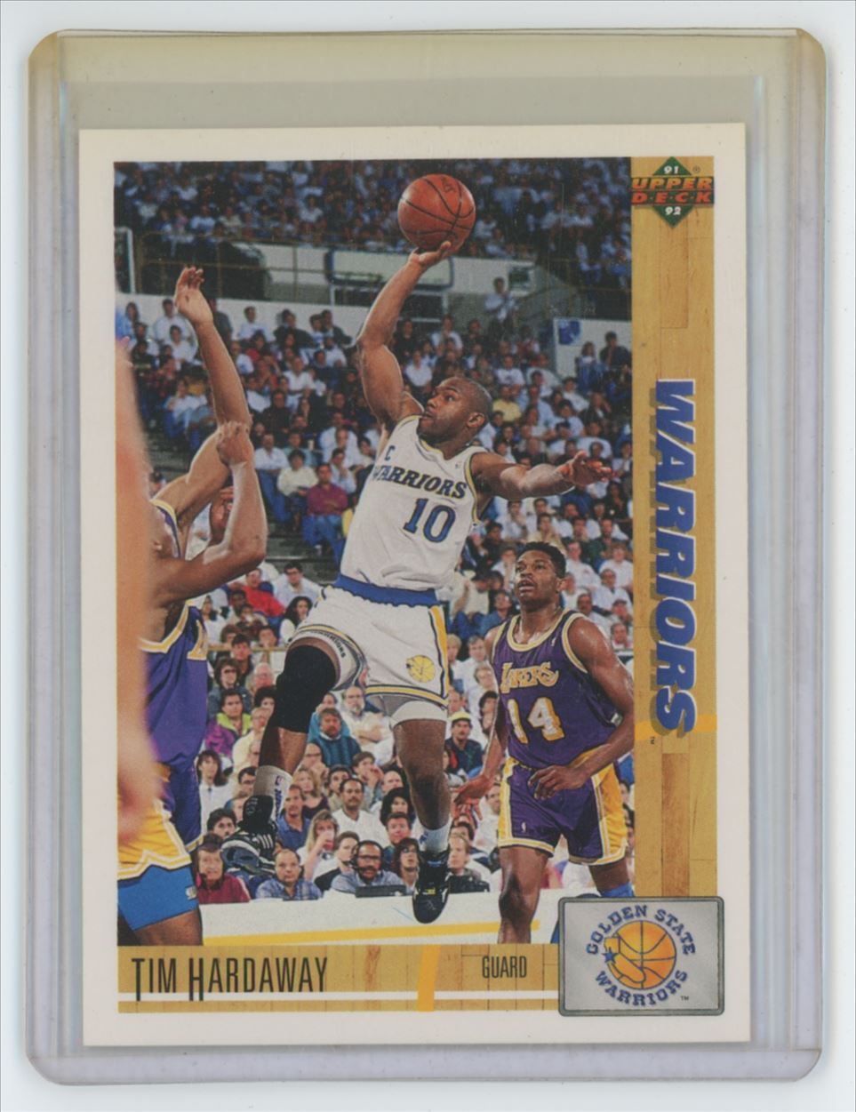 1991-92 Upper Deck Tim Hardaway Basketball Card #243