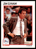 1991-92 Hoops Jim Lynam Philadelphia 76ers #240
