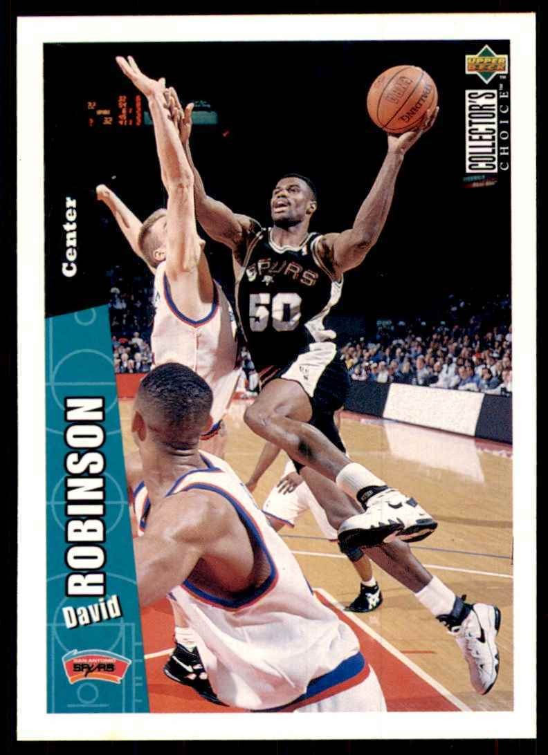 1996-97 Upper Deck David Robinson A Basketball Cards #329