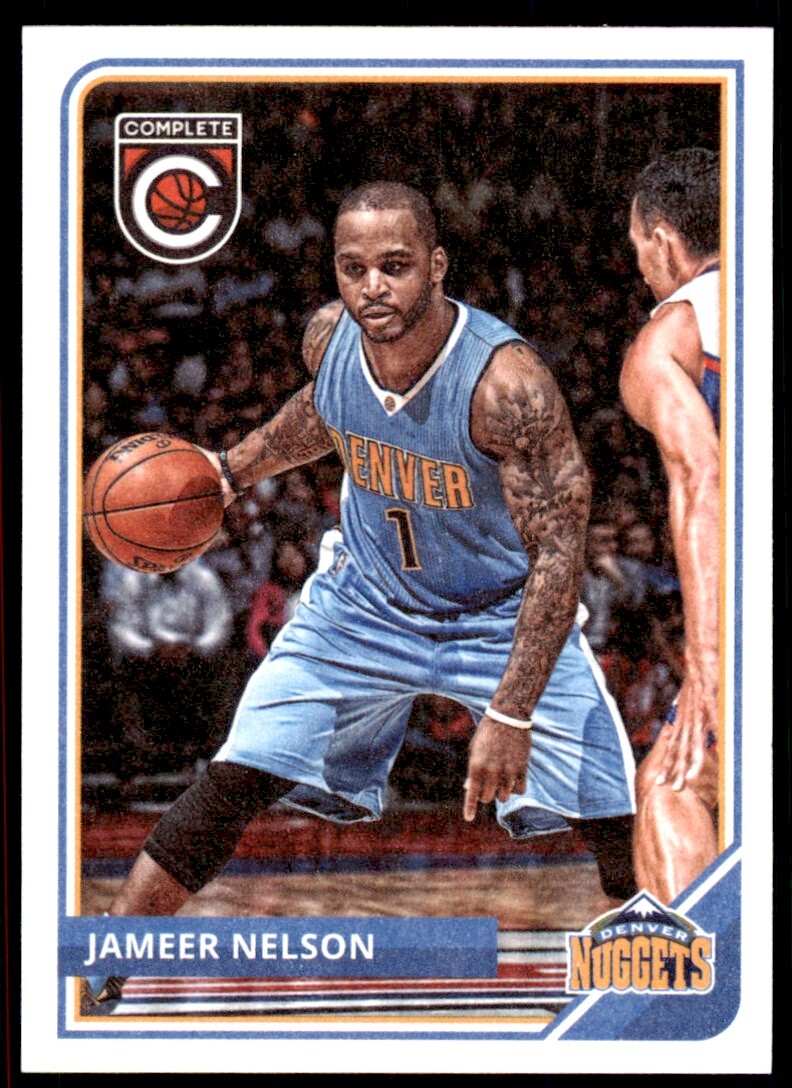 2015-16 Panini Complete: Jameer Nelson 100 Denver Nuggets #150