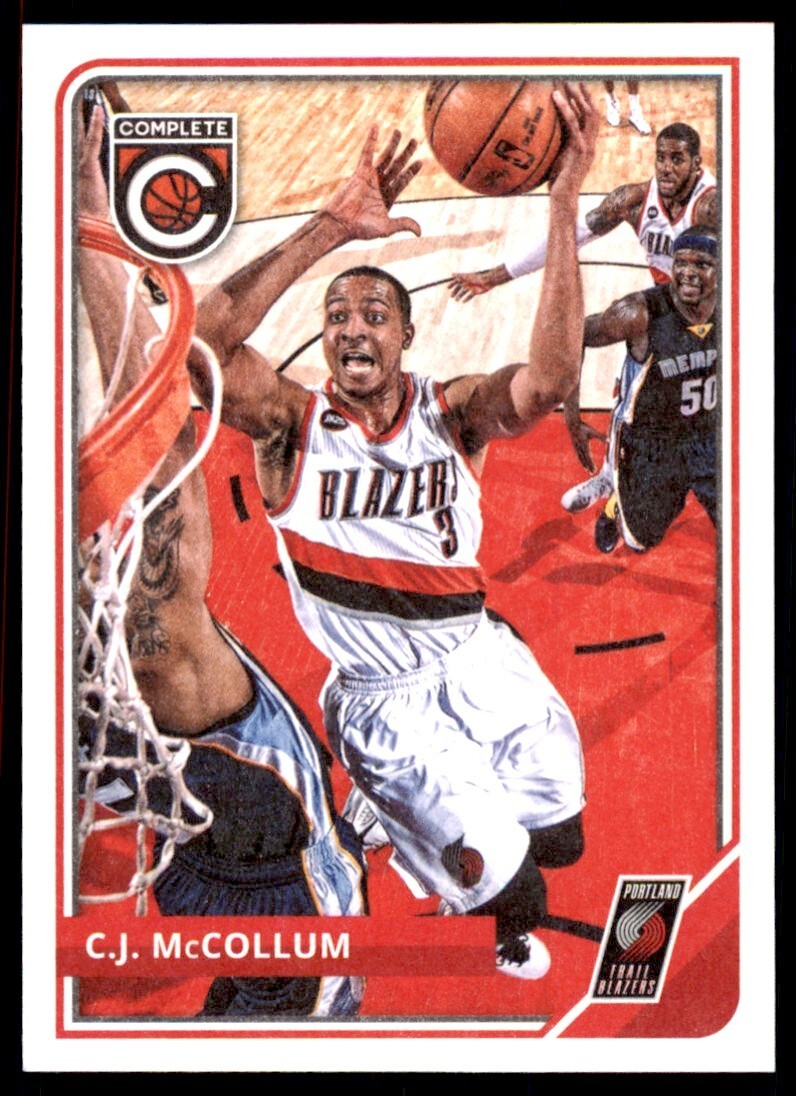 2015-16 Panini Complete_ C.J. McCollum 100 Portland Trail Blazers #68